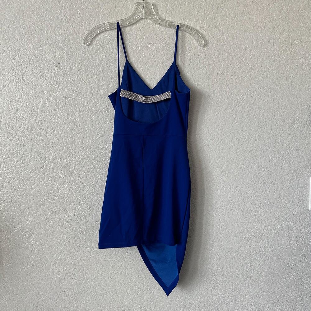 Windsor Dress Blue with Sparkle Short Formal Homecoming Small